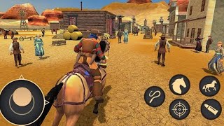 Wild West Town Sheriff Mounted Horse Shooting Game - By Torque Gamers | Android iOS Gameplay | screenshot 4