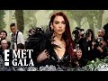 Dua Lipa Looks LOVELY in Black Lace and Exposed Corset | 2024 Met Gala