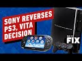 PlayStation Backtracks on PS3, Vita After Fan Backlash - IGN Daily Fix