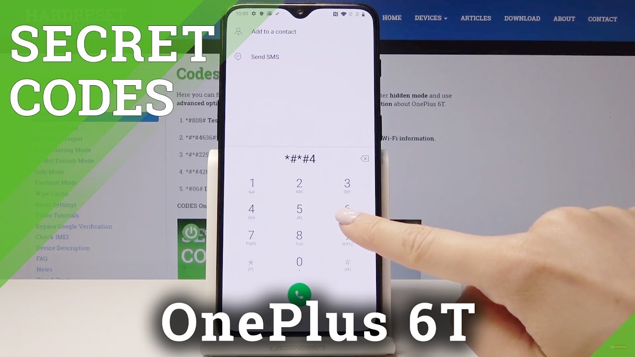 Secret Codes OnePlus 6T - Hidden Mode / Test Menu