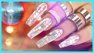 Disco Ball Nails  Back To The 1970'sSpecial Video⭐