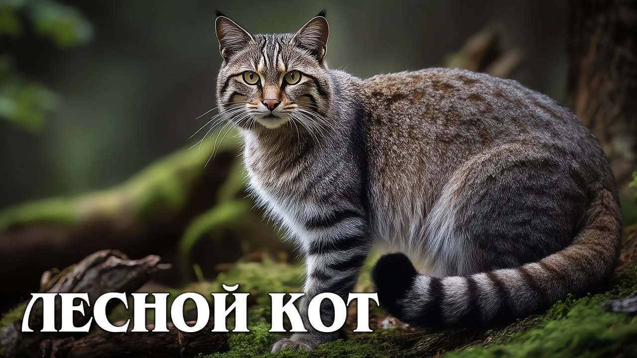 Дикий Лесной Кот: Призрак Европейского Леса | Интересные факты про кошек