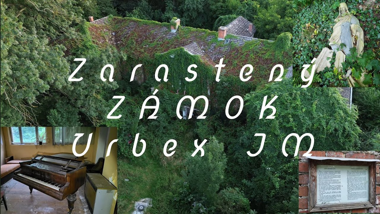 Opustený Zarastený Zámok Urbex JM