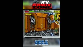 Comix Zone beta version rare video #sega #shorts