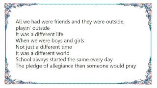 Bucky Covington - A Different World Acoustic Lyrics
