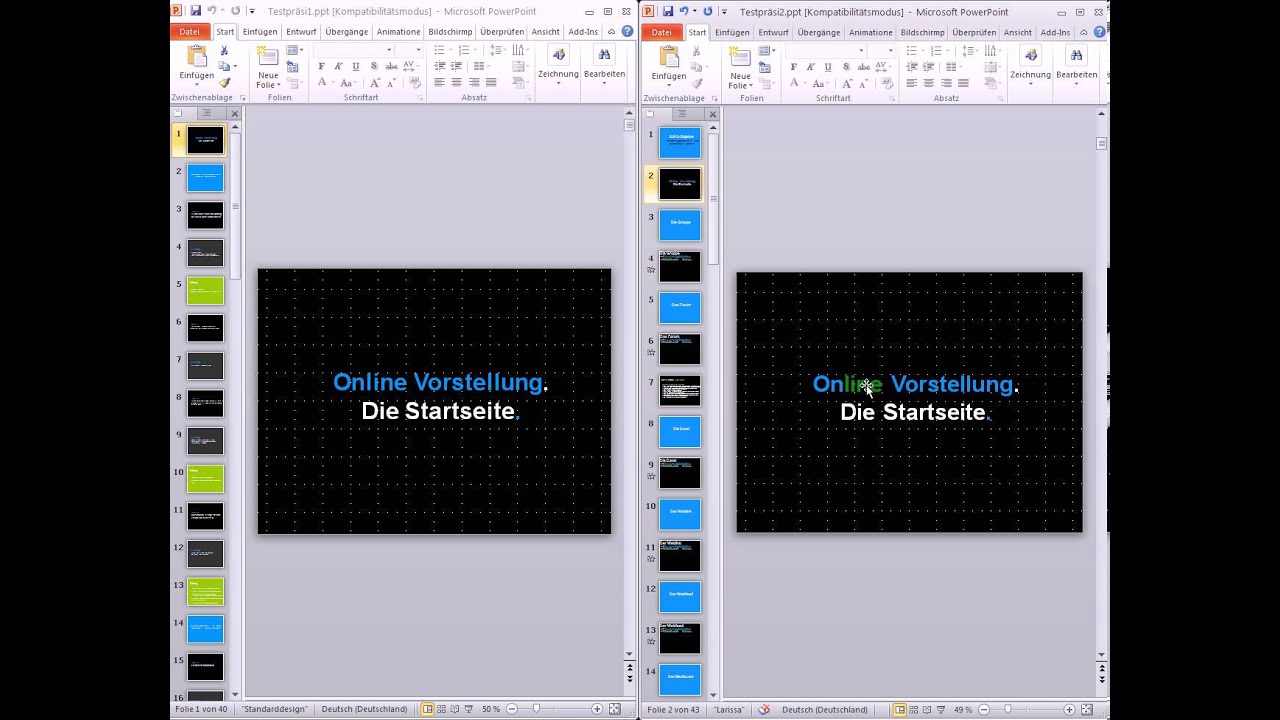 Powerpoint Folien Kopieren Und Formatierung Beibehalten Youtube