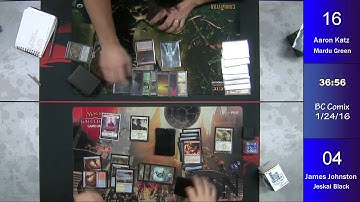 BC Comix - 1/24/16 - Round 3 - Mardu Green vs Jeskai Black