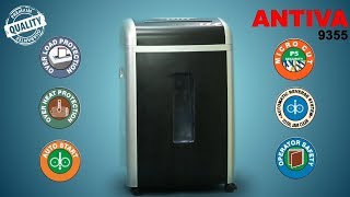Antiva 9355 Micro Cut Desk Side Office Shredder