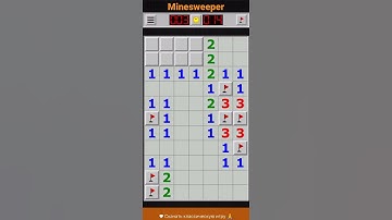 Nice play for a good day 😊 #minesweeper #game #win #сапер