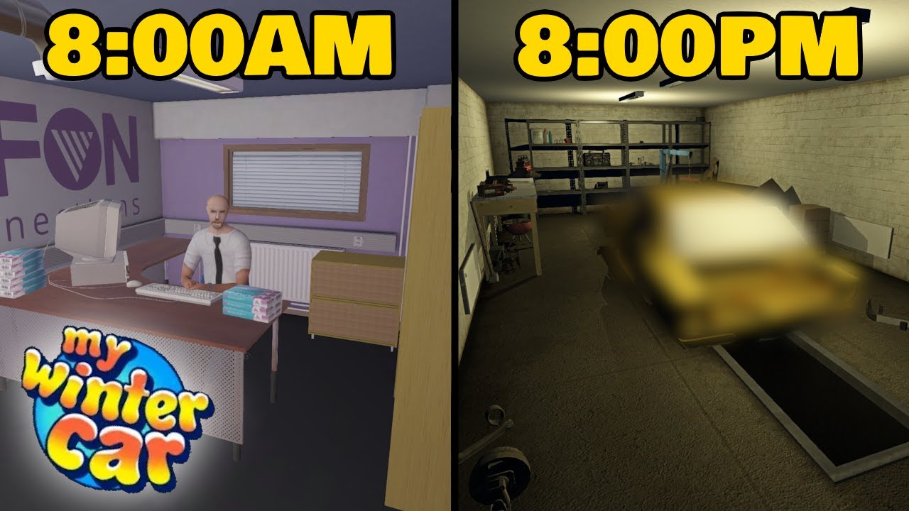 NEW JOB, GATHERING PARTS! - My Winter Car