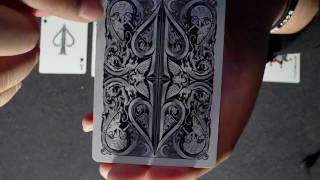 Deck Review David Blaine Split Spades Marked Deck