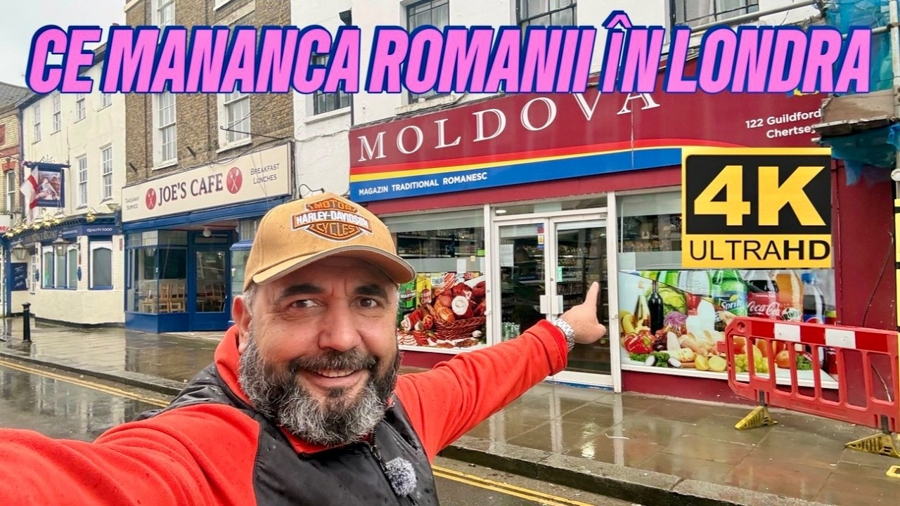 CE MANANCA ROMANII IN LONDRA. 4K