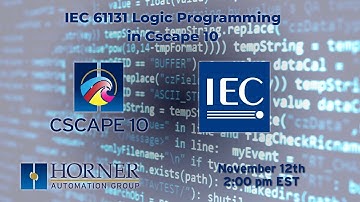 IEC 61131 Logic Programming in Cscape 10