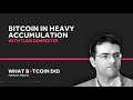 Tuur Demeester on Why Bitcoin is in Heavy Accumulation