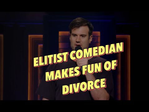 COMEDIAN MAKES FUN OF CHILDREN OF DIVORCE!!