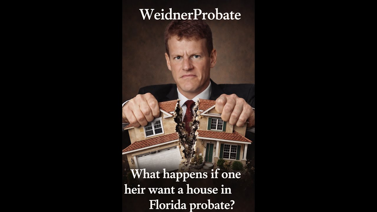 🏠 Multiple heirs want the same house in Florida probate?That’s one most common estate disputes.