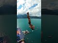 how to film the perfect cliff diving close-up shot 🎥🔥 #short