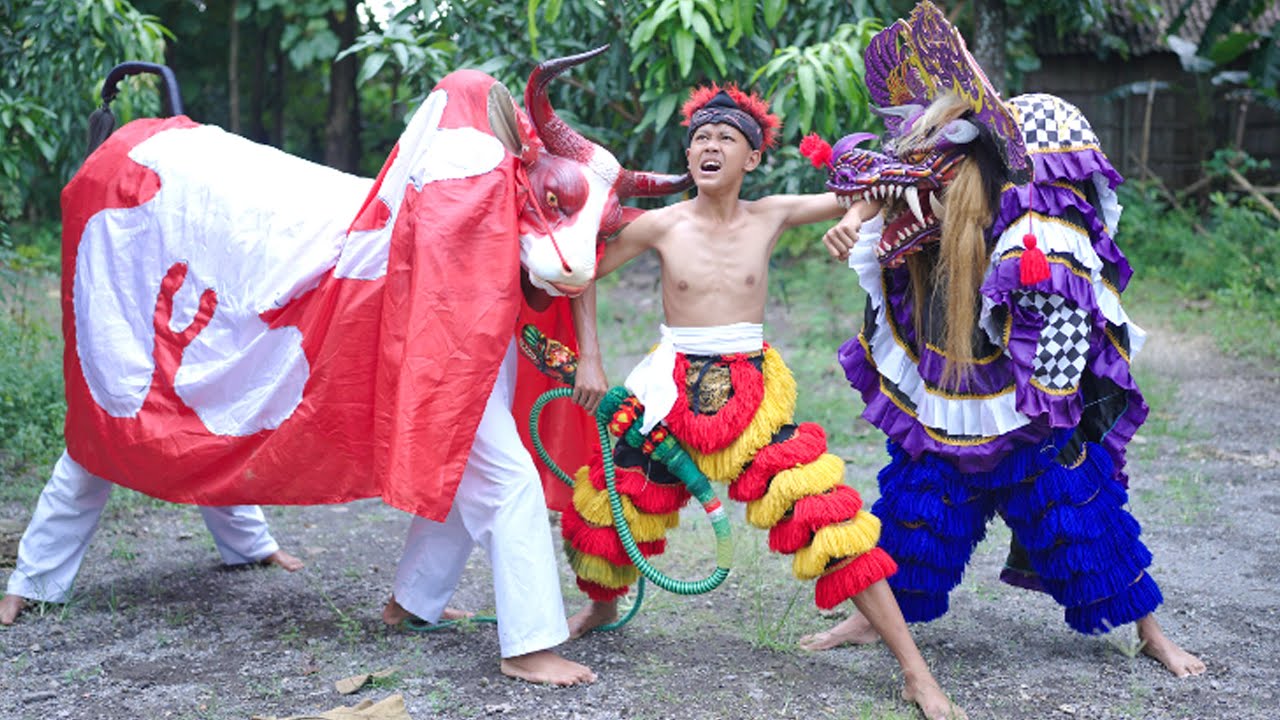 PERTARUNGAN EPIC BOPO RENDI VS BANTENG SAPI MERAH DAN DEVIL UNGU | cinematik video