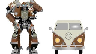 ROTB WHEELJACK PABLO TRANSFORM TEST - TRANSFORMERS ANIMATION