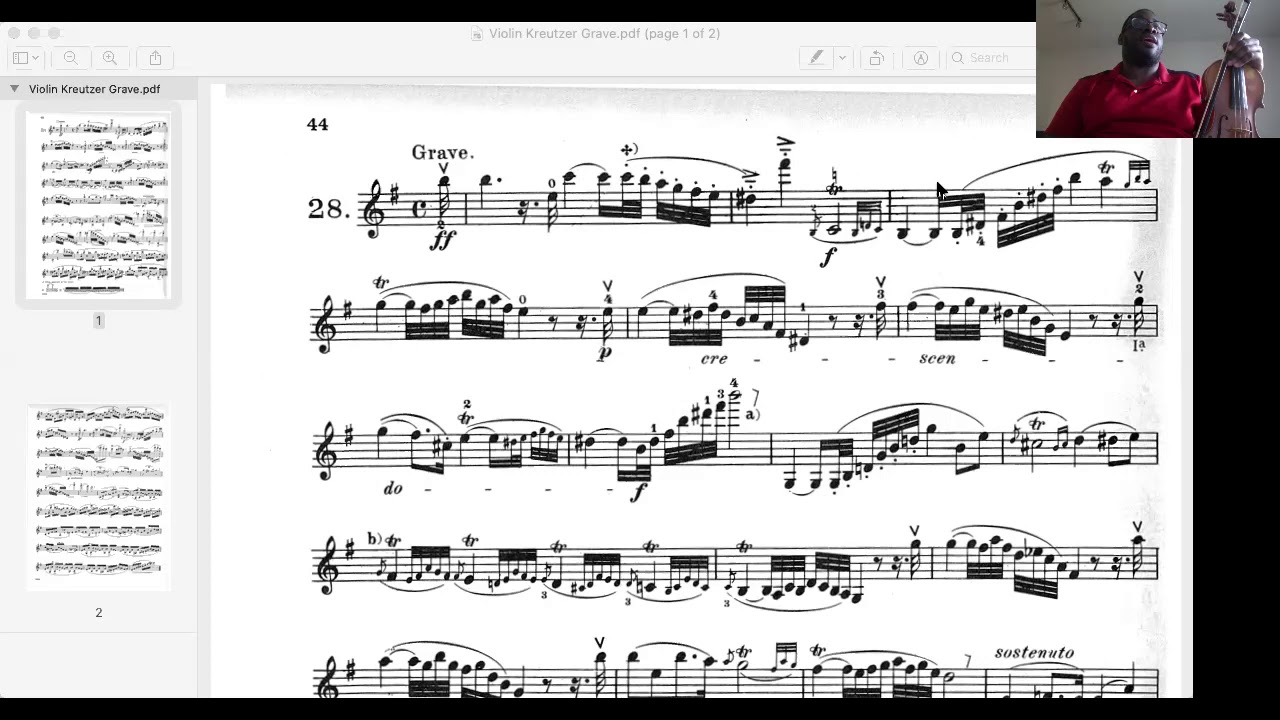 Violin Slow etude 1st half YouTube