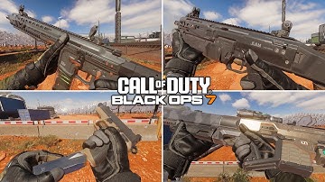 COD BO7 All 16 Weapons Reload Animation and Sound Compilation(BETA)