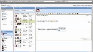 Mind Map Gadget for Google Wave.wmv