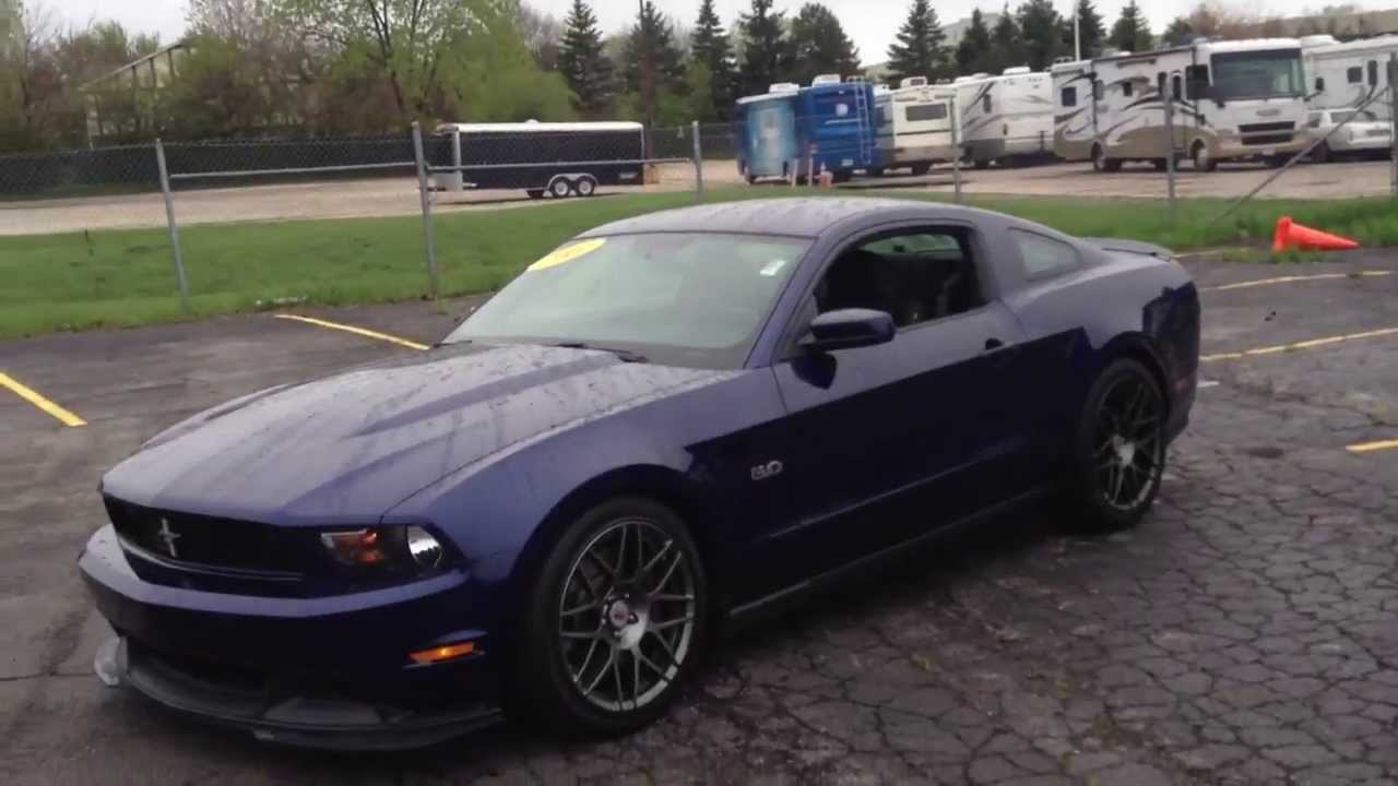 2011 Mustang GT exhaust and test drive - YouTube