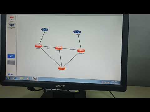 CN lab simulation 4, OSPF