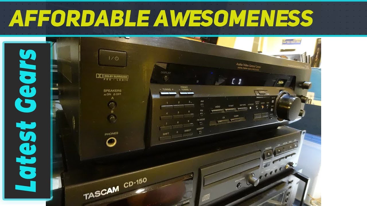 "Sony STRDE335 Home Theater Receiver Review Unleash the Sound!" YouTube