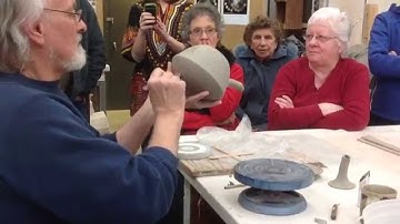 Al Bubnys - Pottery Tea pot demo part 1