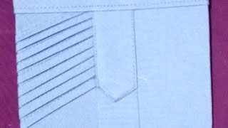 jinsi ya kushona mifuko ya Kaunda suti / how to sew Kaunda suit pockets