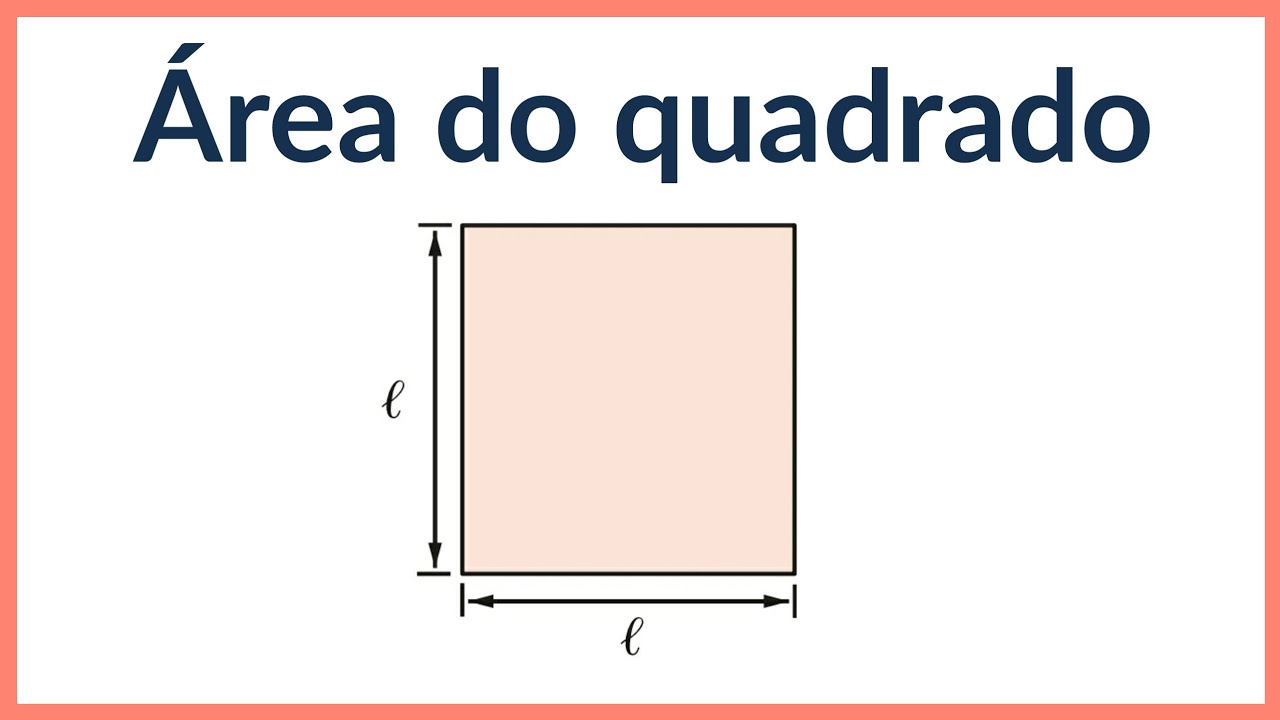 🟪FIGURAS PLANAS ÁREA DO QUADRADO 9° ANO YouTube
