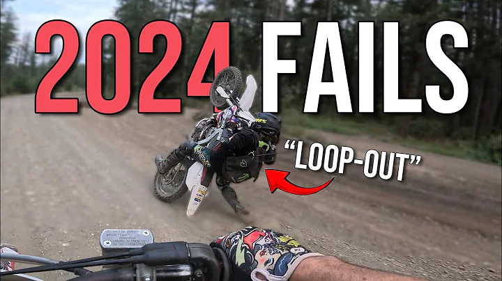 Funny Dirtbike FAILS & CRASHES Best of 2024 | 4k