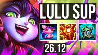 LULU & Jinx vs THRESH & Lucian (SUP) | EUW Master | 26.12