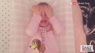Toddler loves to be tickled!