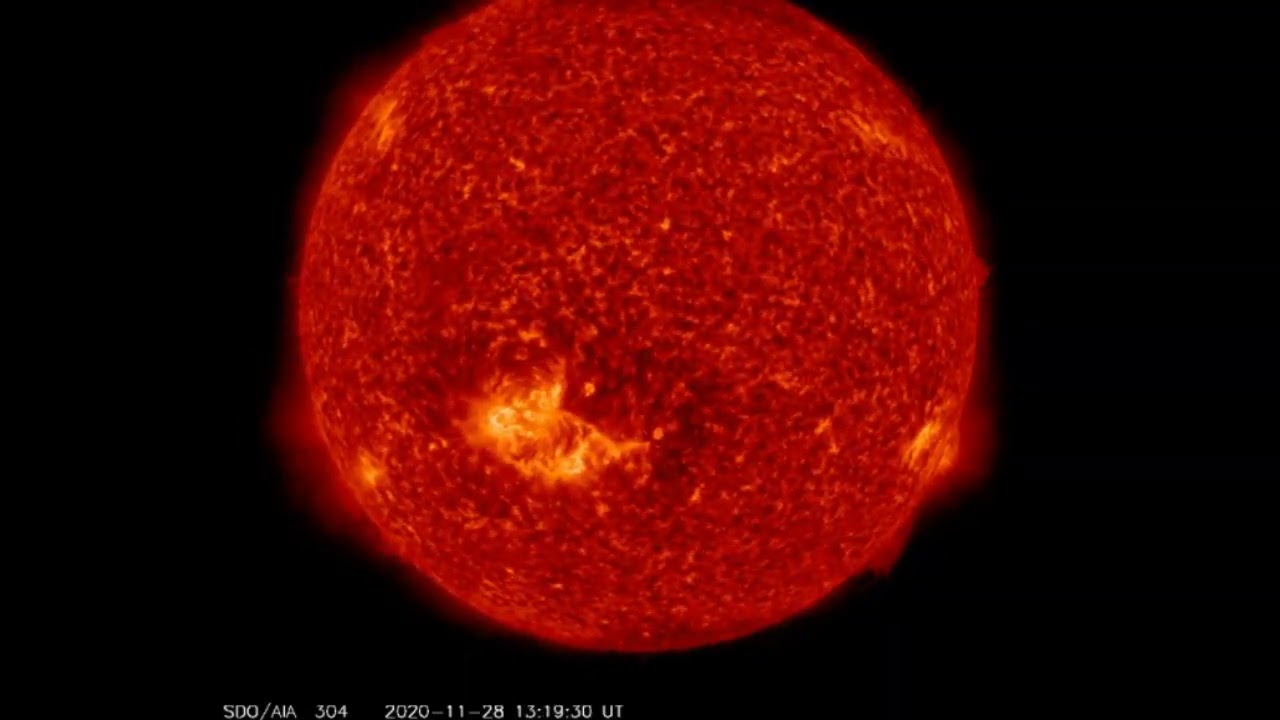 Solar Eclisp Exploding Massive Solar Explosion/Lunar Eclipse - YouTube