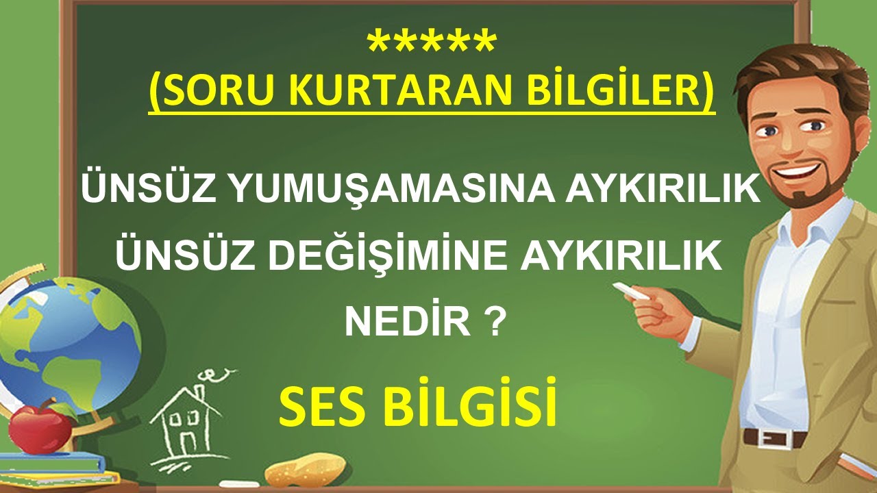 Ses Bilgisi | Ünsüz Yumuşamasına Aykırılık Nedir? | Ünsüz Değişimine Aykırılık Nedir? | Ünsüz Değişm