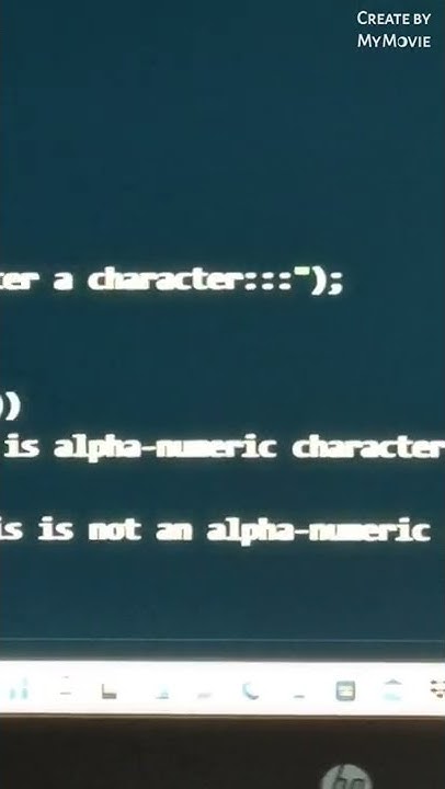 Alphanumeric character in C Programming 🍳🍳🍳 - YouTube