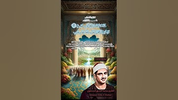 الشيخ القارئ محمد صديق المنشاوي - مقام الراست - سورة ق ٣٤