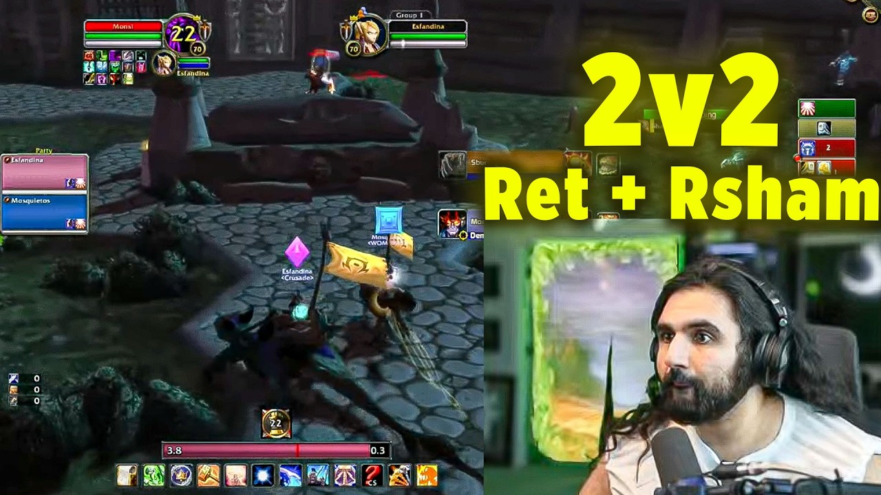 #1 Burning Crusade Ret Paladin Arenas and Dungeons | Esfand Live 02/28/2026