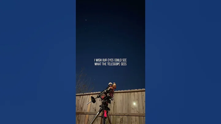 Orion belt through my telescope #science #shorts #astronomy - DayDayNews