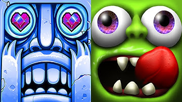 Temple Run 2 Frozen Shadows VS Zombie Tsunami Android iPad iOS Gameplay HD