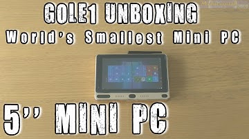 1# GOLE1 unboxing 5" World