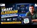 Complete Smart Classroom Setup for Teachers| Digital Board, Camera &amp; Studio Setup| Amica Smart Learn