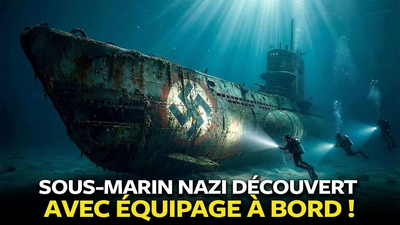 Ils Ont Trouvé le Sous-marin Nazi U-455 Après 60 Ans avec TOUT son ÉQUIPAGE à l'Intérieur!
