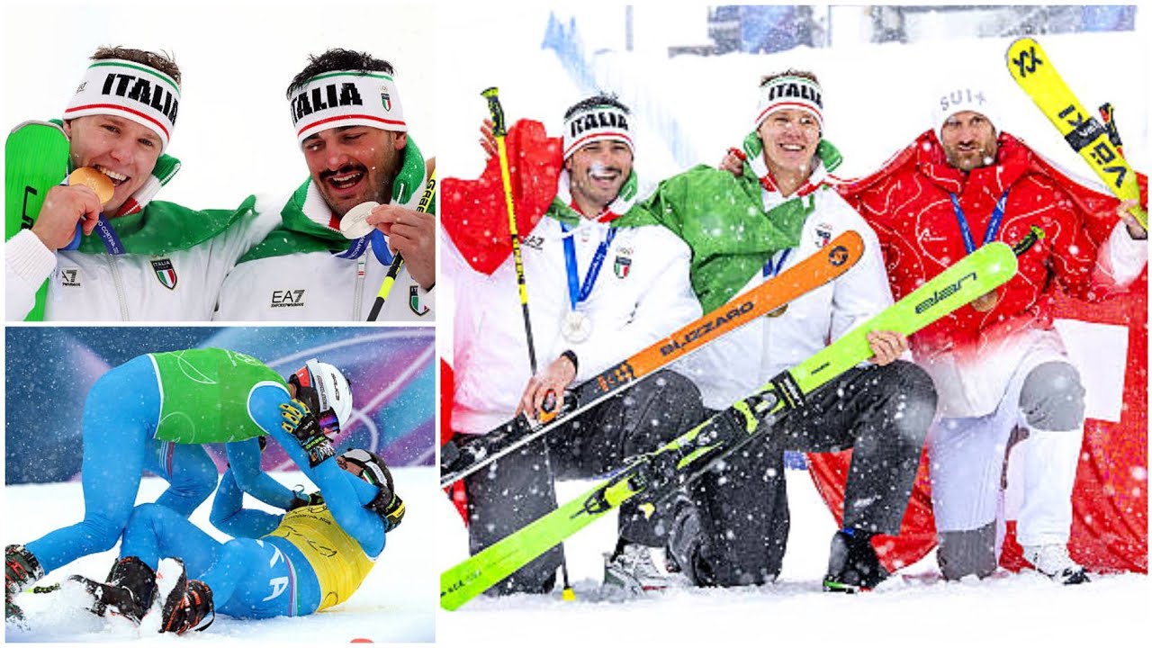 Симоне Деромедис завоевала золотую медаль, Федерико Томасони – серебряную в фристайле на зимних О...