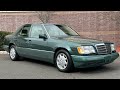 1995 mercedesbenz e300 diesel in spuce green over parchment leather 51k miles 41324