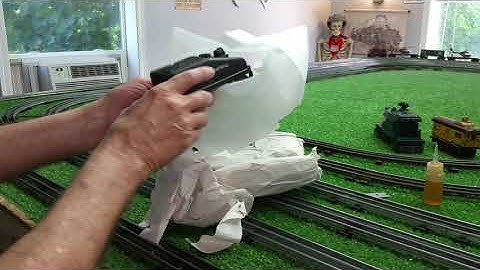 MARX 1666 WITH SLOPE BACK TENDER / EBAY $ 7.50 / UNBOXING / RUNNING PERFECTLY