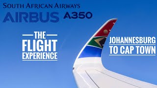 Flying BANKRUPT AIRLINE ! South African Airways Airbus A350-900 | Johannesburg to Cape Town