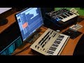 Novation Bass Station 2 II, Korg Minilogue & Volca Sample